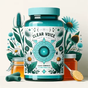 Clear Voice Throat Chakra Capsules